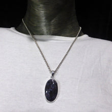 Load image into Gallery viewer, Mystic Merlinite Pendant | Oval Cabochon | 925 Sterling Silver | Psychic Power | Delve into your inner core | Genuine gems from Crystal Heart Melbourne Australia since 1986