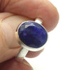 Blue Sapphire Ring | Faceted Oval | Matrix Sapphire ~ nice colour not gem quality | 925 Sterling Silver | US Size 7.5 |  AUS Size O1/2 | Genuine Gems from Crystal Heart Melbourne Australia since 1986
