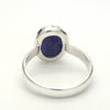 Blue Sapphire Ring | Faceted Oval | Matrix Sapphire ~ nice colour not gem quality | 925 Sterling Silver | US Size 7.5 |  AUS Size O1/2 | Genuine Gems from Crystal Heart Melbourne Australia since 1986