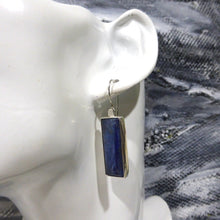 Load image into Gallery viewer, Nice quality Blue Kyanite Oblongs | Good colour and transparency | 925 Sterling Silver | Diverts negative energy | Super for visualisation and Astral Travel | Genuine Gems from Crystal Heart Melbourne Australia since 1986