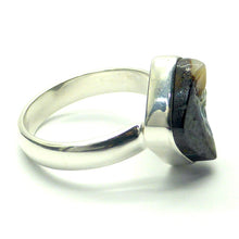 Load image into Gallery viewer, Boulder Opal Ring | 925 Silver | Australian Stone | US Ring Size 7 | AUS Size  N1/2 | Focus emotional creative will onto physical goals | Genuine Gems from Crystal Heart Melbourne since 1986