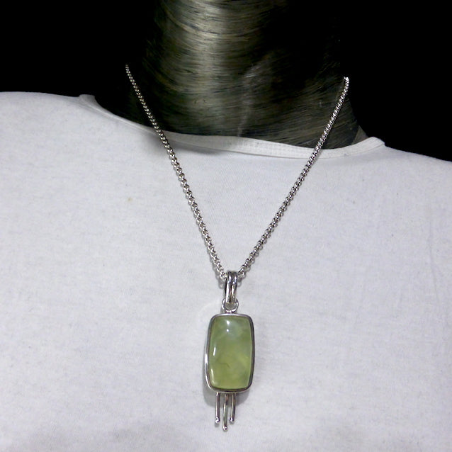 Prehnite Pendant | Calm and Open Heart | Genuine Gems from Crystal Heart Melbourne Australia since 1986