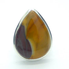Load image into Gallery viewer, Mookaite Ring, Teardrop Cabochon, 925 Silver, k1