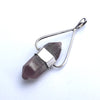 Lithium Quartz Crystal Pendant | 925 Sterling Silver | Phantom | Deep Meditation | Gentle Empowerment | Heal Causes of Stress | Genuine Gems from Crystal Heart Melbourne Australia since 1986