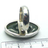 Jade Ring, Nephrite, Oval Cabochon, 925 Silver