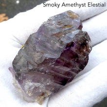 Load image into Gallery viewer, Smoky Amethyst  Elestial | Multiple Terminations | Zimbabwe | Grounding and Spiritual | Shaman Stone | Bridge the worlds | Empowering | Genuine Gemstones from Crystal Heart Melbourne Australia since 1986