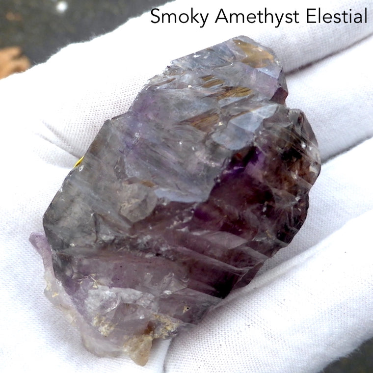 Amethyst Smoky Shaman Elestial Multiple Point
