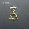Star of David Pendant | Seal of Solomon | Alchemical symbol | Union of Fire and Water, male and female | Gold Plated 925 Sterling Silver | Vermeil | Crystal Heart Melbourne Australia since 1986