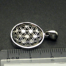 Load image into Gallery viewer, Flower of Life Pendant | 925 Sterling Silver | Meditation Mandala | Unite Male / Female God / Goddess  Material / Spiritual Energies | Crystal Heart Melbourne Australia since 1986