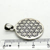 Flower of Life Pendant | 925 Sterling Silver | Meditation Mandala | 6000 years old | symbol of creation | the cycle of life | Harmonious interconnection | Crystal Heart Melbourne Australia since 1986