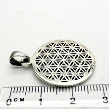 Load image into Gallery viewer, Flower of Life Pendant | 925 Sterling Silver | Meditation Mandala | 6000 years old | symbol of creation | the cycle of life | Harmonious interconnection | Crystal Heart Melbourne Australia since 1986