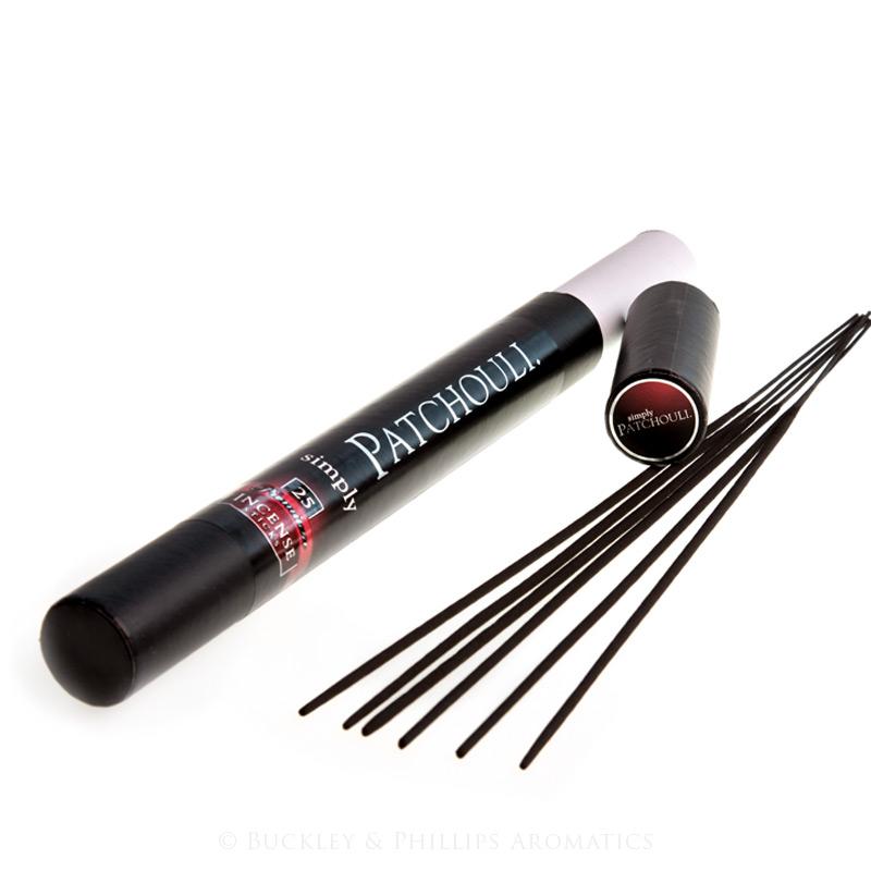 Simply Patchouli Incense | Beautifully Smelling Incense | 25 x 1 hour burn | Buckly and Phillips | Crystal Heart Since 1986 | 