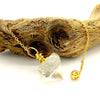 Clear Quartz faceted gold plated Pendulum | Quatermass | Crystal Heart Melbourne Australia since 1986Faceted Clear Quartz Diamond Pendulum |  Gold or Silver plated  | The Quatermass |  Genuine Gems from Crystal Heart Melbourne Australia since 1986