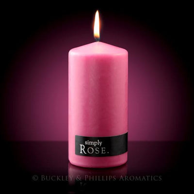 Pillar Candle Rose