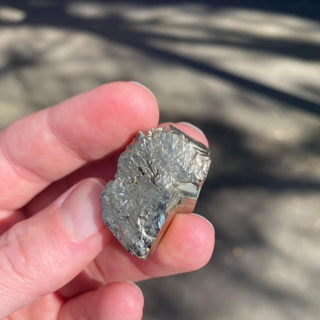 Iron Pyrite Specimen | Contains natural pockets or caves of well formed Crystals | Genuine Gems from Crystal Heart Melbourne Australia since 1986