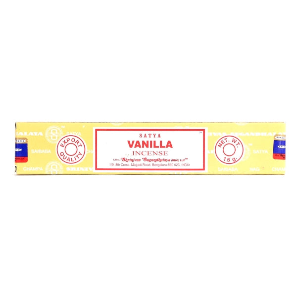 Vanilla | Beautifully Smelling Incense | Satya Sai Baba | Crystal Heart Since 1986 | 