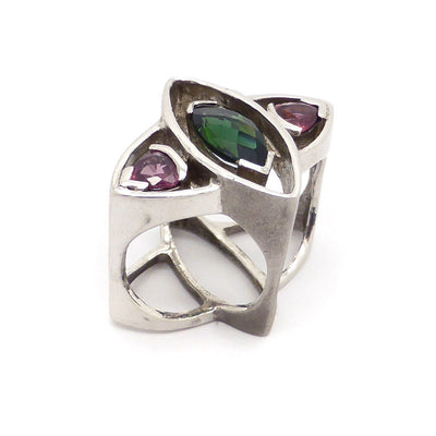 Tourmaline Atom ring