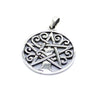 Tree Pentacle Crystal Heart