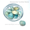 Amazonite Tumble | Stone of emotional healing | Tumble Stone | Pocket Healing | Crystal Heart Melbourne Australia