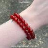 Stretch Bracelet with Carnelian Beads | Energizing | Root Chakra | Creativity | Crystal Heart Melbourne Australia since 1986