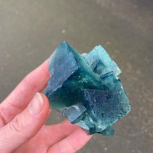 Load image into Gallery viewer, Natural Fluorite Crystal Cluster  | Nice Purple |  The Spiritual Stone | Peace Harmony Meditation  | Purifying Energy | Genuine Gems from Crystal Heart Melbourne Australia since 1986