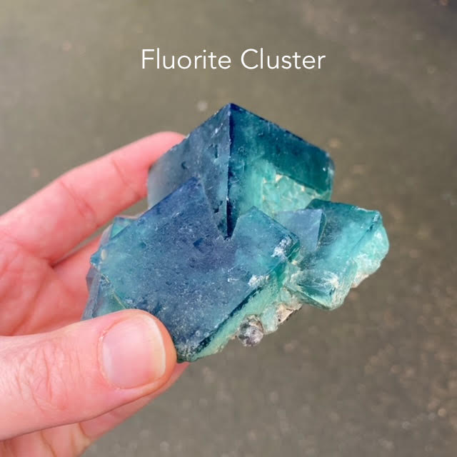 Natural Fluorite Crystal Cluster  | Nice Purple |  The Spiritual Stone | Peace Harmony Meditation  | Purifying Energy | Genuine Gems from Crystal Heart Melbourne Australia since 1986