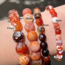 Load image into Gallery viewer, Bracelet Fire Agate 925 Silver | Creativity | Reflect Negativity back  | Taurus Cancer Leo Gemini Star Stone | Crystal Heart Melbourne Australia since 1986