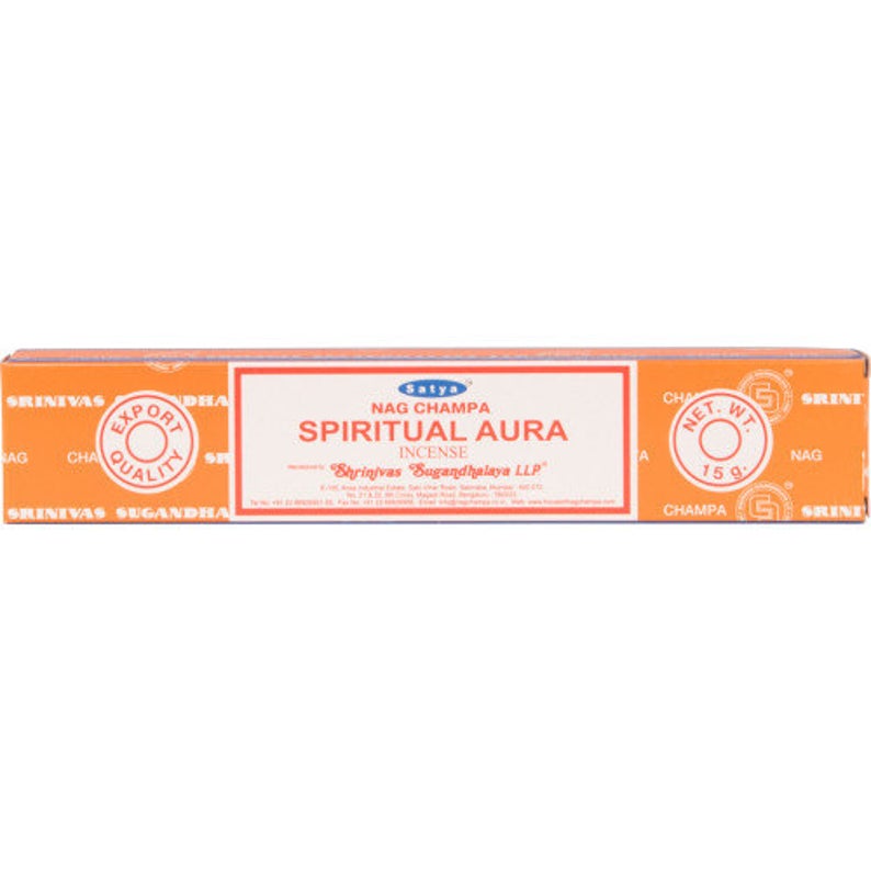 Satya Sai Baba - Spiritual Aurua | Beautifully Smelling Incense | Satya Sai Baba | Crystal Heart Since 1986 | 
