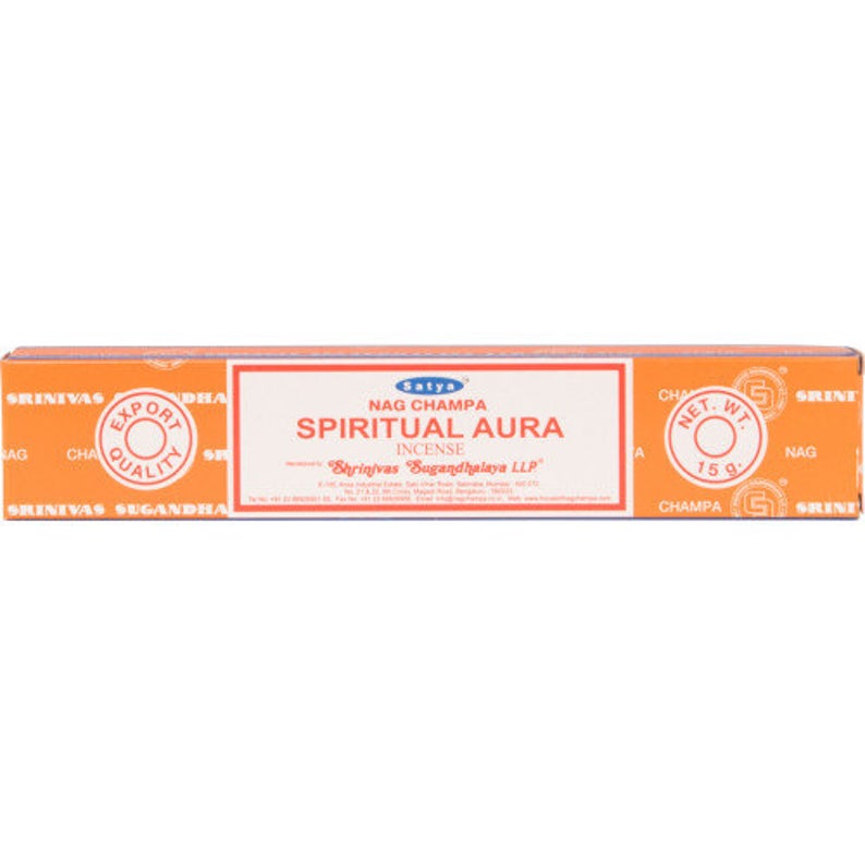 Satya Sai Baba - Spiritual Aurua | Beautifully Smelling Incense | Satya Sai Baba | Crystal Heart Since 1986 | 