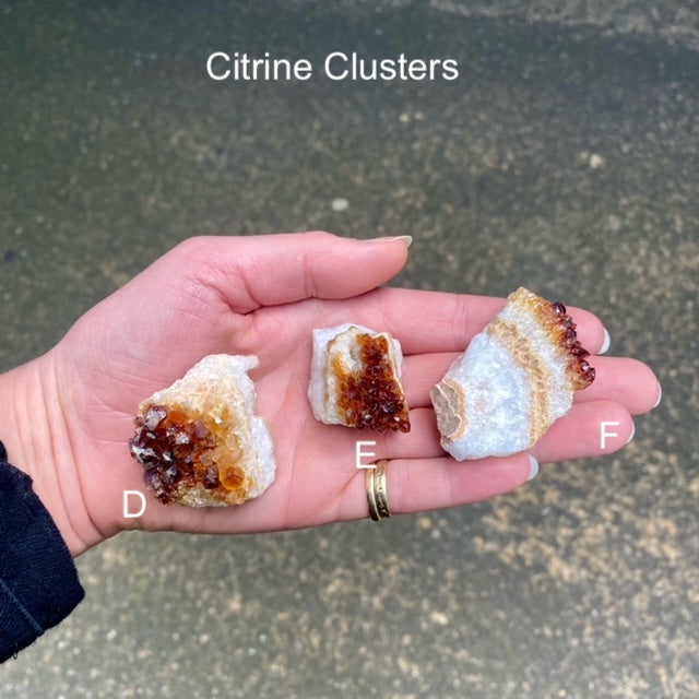 Citrine Clusters 002