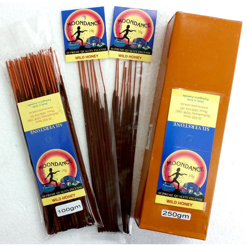 Moondance Incense - WILD HONEY | Beautifully Smelling Incense | Handmade incense | Natural | Crystal Heart Since 1986 | 
