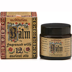 Meditation Balm | Meditation | Meditation Range | Pure Essential Oils | Cream | Perfume | Natural | Lavender Oil | Orange Oil | Cedarwood Oil | Patchouli Oil | Bergamot Oil | Aware Environmental | Crystal Heart Melbourne Australia since 1986