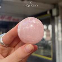 Load image into Gallery viewer, Rose Quartz Crystal Spheres | Three Sizes | Compassion | Love | Pink | Love | Heart Centre | Genuine Gems from Crystal Heart Melbourne Australia since 1986