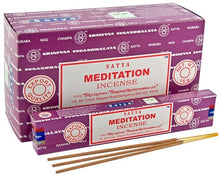 Load image into Gallery viewer, Satya Sai Baa - Meditation | Beautifully Smelling Incense | Satya Sai Baba | Crystal Heart Since 1986 | 