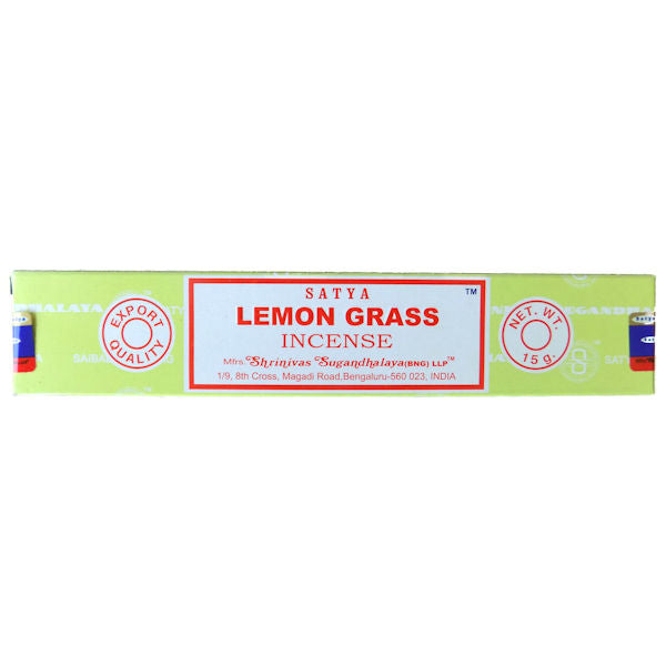Satya Sai Baa - Lemongrass | Beautifully Smelling Incense | Satya Sai Baba | Crystal Heart Since 1986 | 