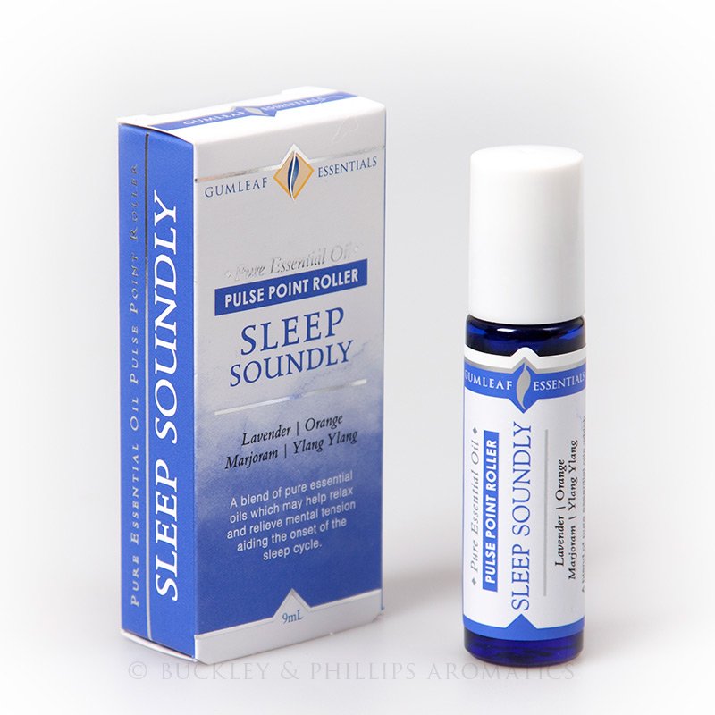 Sleep Soundly pure Essential oil Blend | 9 ml no mess roller bottle | 3rd generation Melbourne Company | Certified as True-to-Botanical, pure and natural | Sourced from the finest harvests around the world | Crystal Heart Melbourne Australia are the official City stockist carrying the full range.