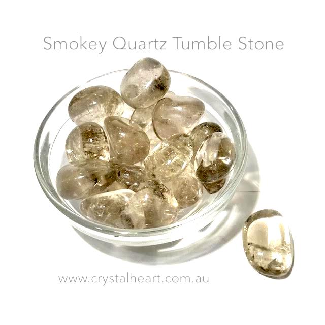 Smokey Quartz Tumble | Grounding | Tumble Stone | Pocket Healing | Crystal Heart |